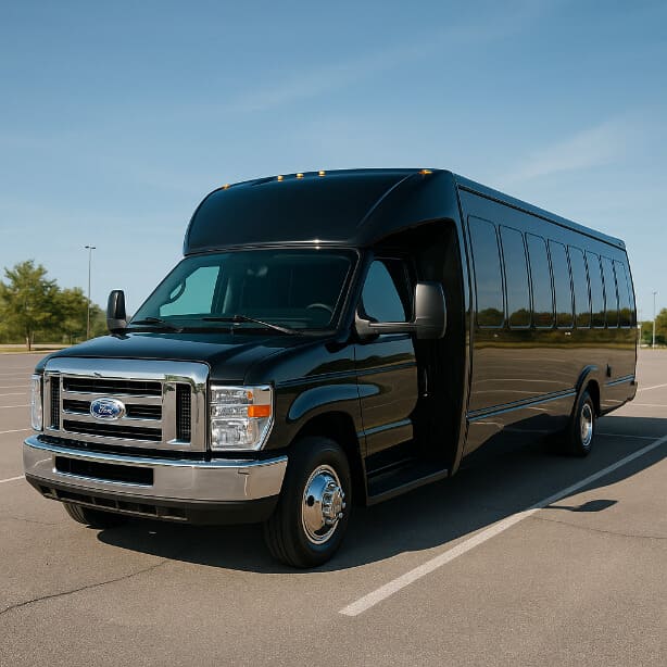 Charter Bus Rental Caldwell 18 Passenger Minibus